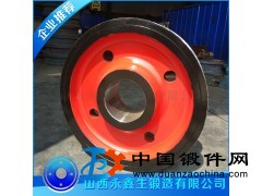 供應起重機車輪 鍛造加工車輪鍛件 可提供熱處理