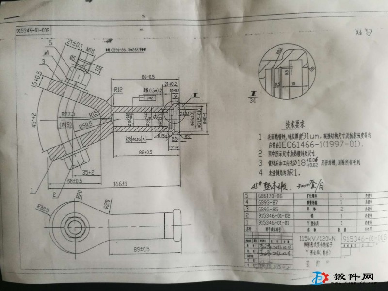 求購異形鍛件