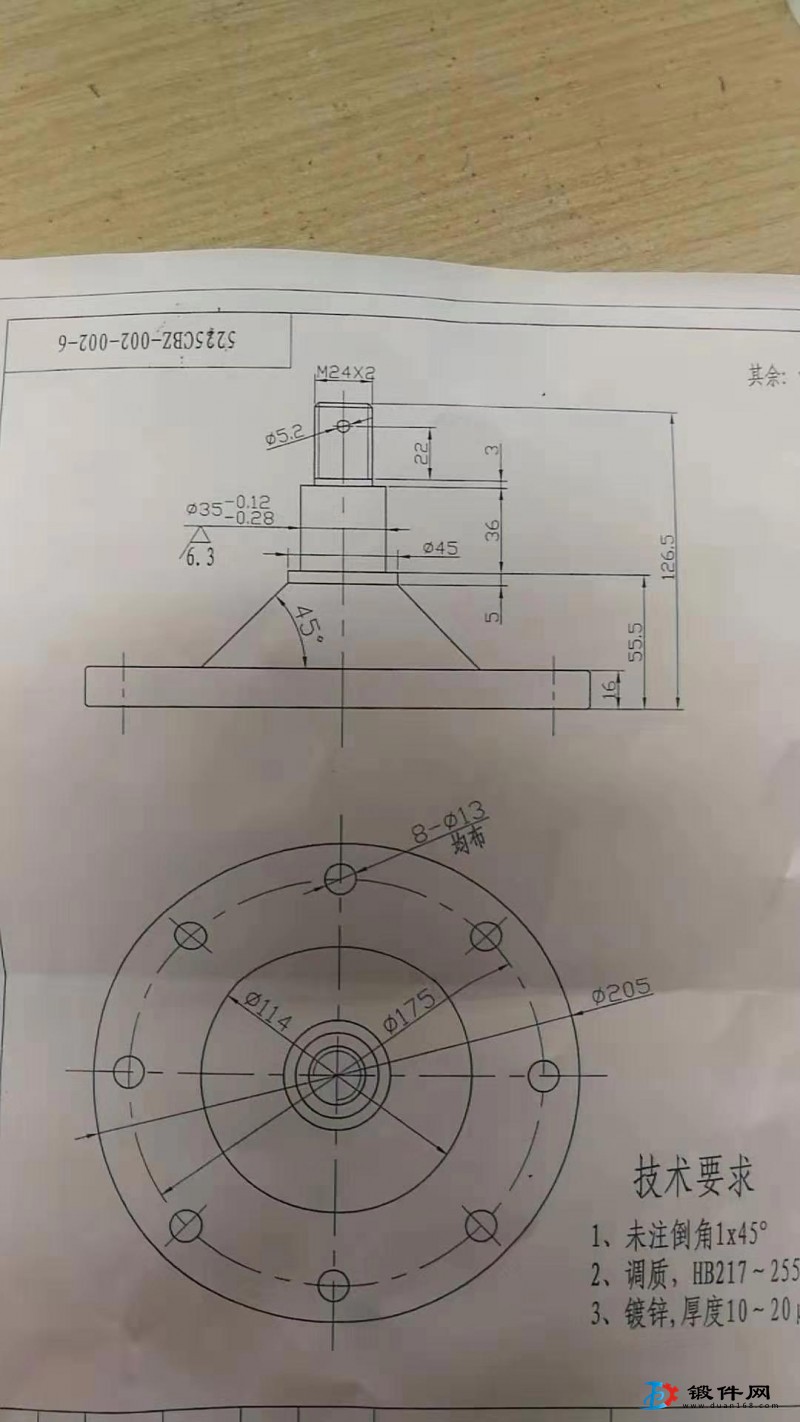 求購模鍛件