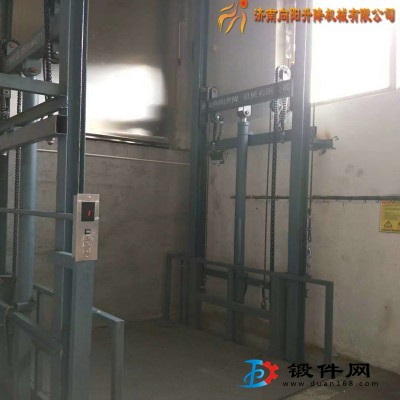 邯鄲導軌式升降機固定液壓升降平臺廠房專用貨物電梯