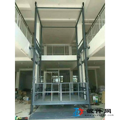 邯鄲固定液壓升降平臺導軌式升降機廠房貨物提升機