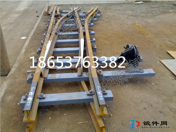 標準道岔廠家 鐵路單開道岔 礦用輕軌道岔 煤礦道岔價格優惠