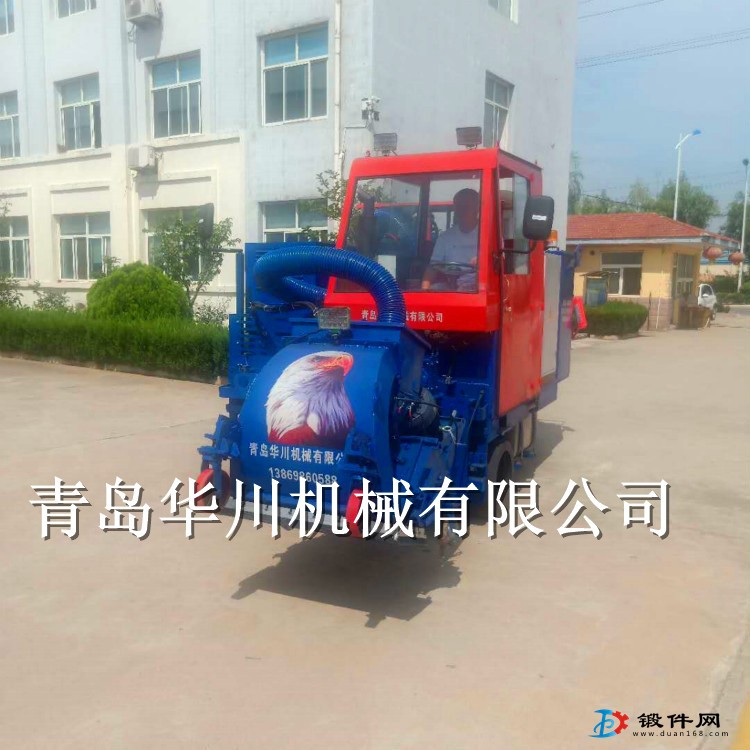 青島華川路面拋丸機 移動拋丸機 駕駛式拋丸機 車載拋丸機