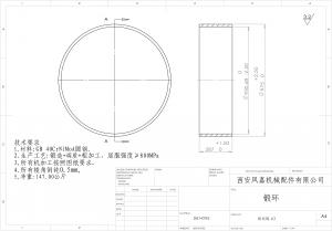 求購 40CrNiMoA鍛環件