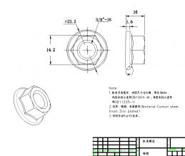 采購(gòu)防滑螺母法蘭螺母